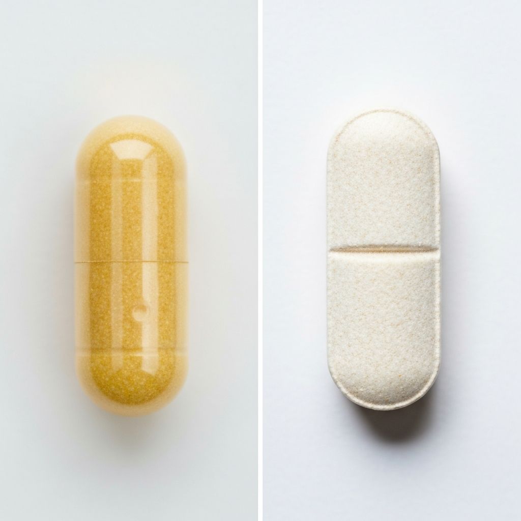 Side-by-side comparison of single and multi-ingredient formulas